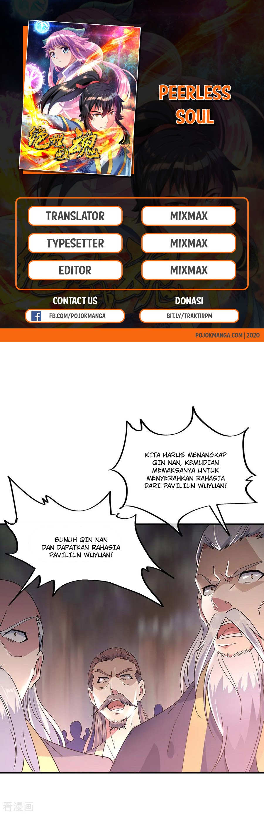 Peerless Soul Chapter 202 Bahasa Indonesia